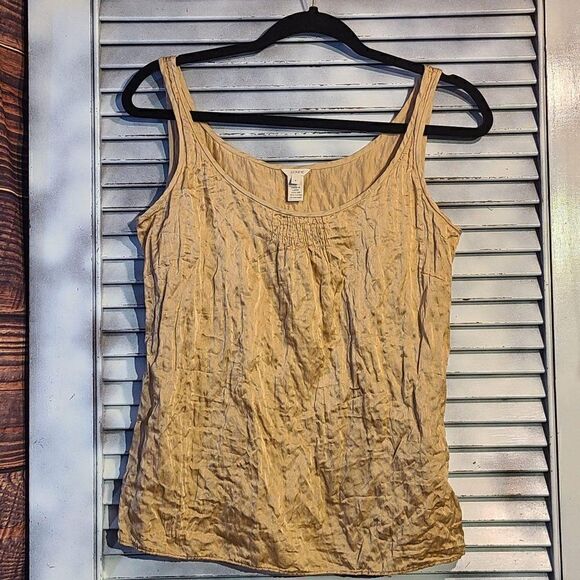 J. Crew Sz 4 Silk Blend Sleeveless Blouse - Picture 6 of 11